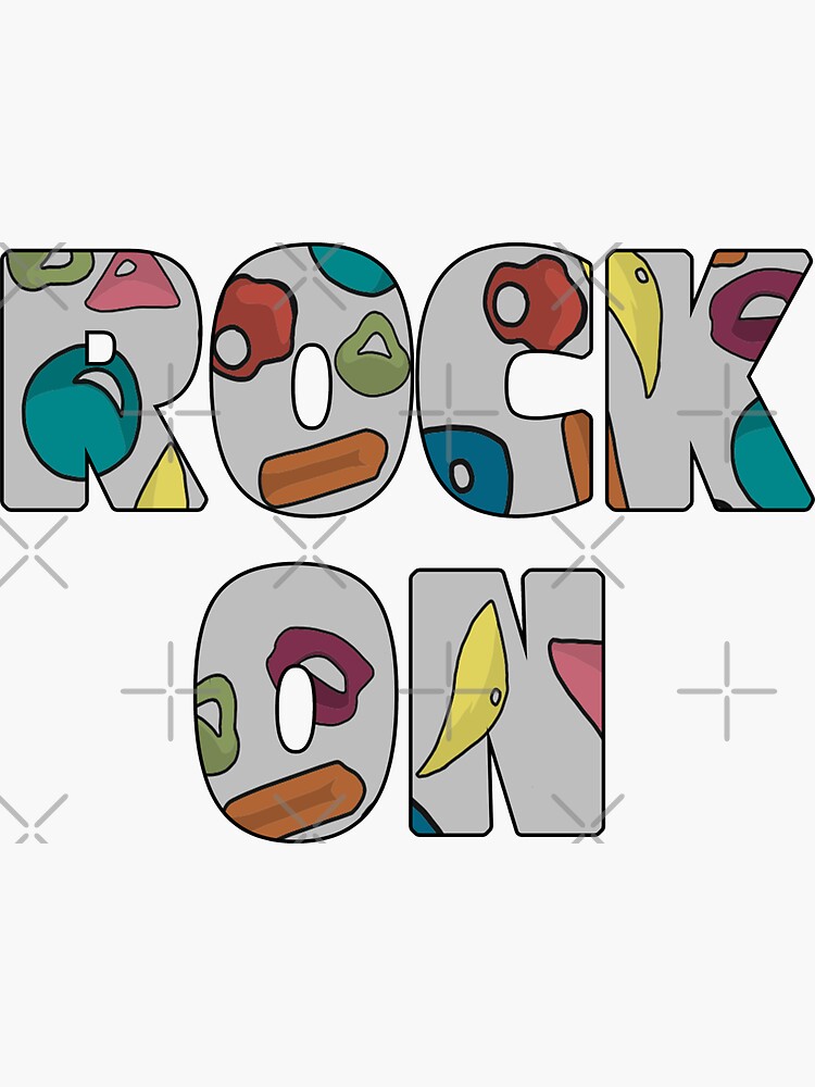 "Rock On Rock Climbing " Sticker for Sale by ShirtsandStuffs Redbubble