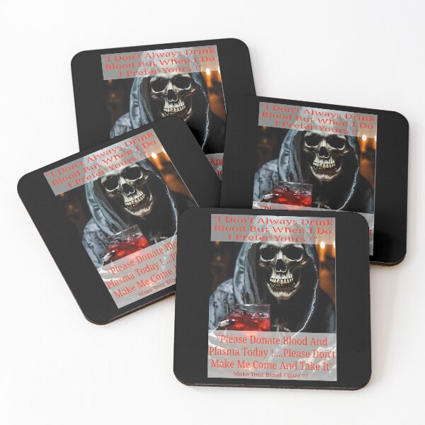 Item preview, Ghouls Delight: Donate Blood And Plasma Today designed and sold by Hall-O-Gram.