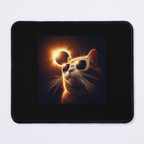 Item preview, Funny Cat Total solar eclipse 2024 designed and sold by Artistoos.