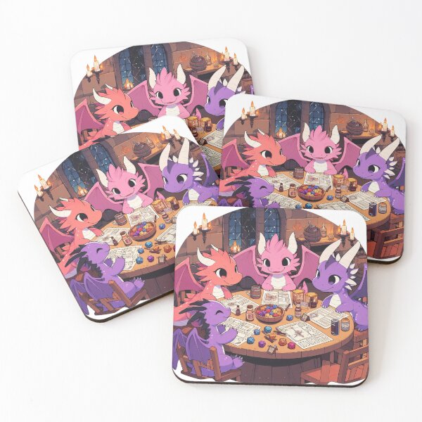 Item preview, Dragons and Dragons Playing DnD designed and sold by dragongf.
