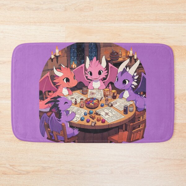 Item preview, Dragons and Dragons Playing DnD designed and sold by dragongf.