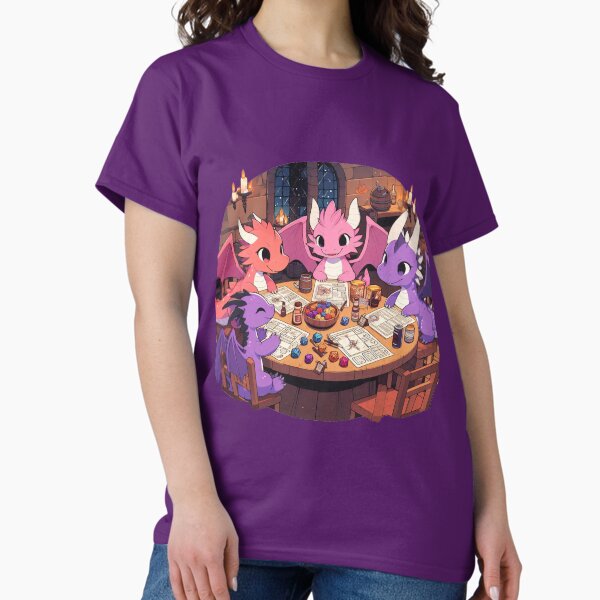 Item preview, Dragons and Dragons Playing DnD designed and sold by dragongf.