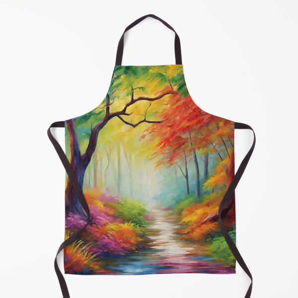 Item preview, colorful forest designed and sold by MyCraftForYOU.
