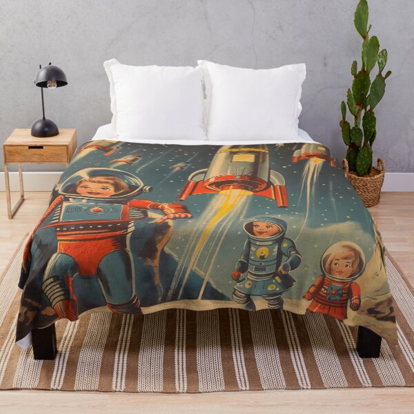 Item preview, 1950s Sci-Fi Movie Alien Invasion SPACE KIDS designed and sold by Shelly Little.