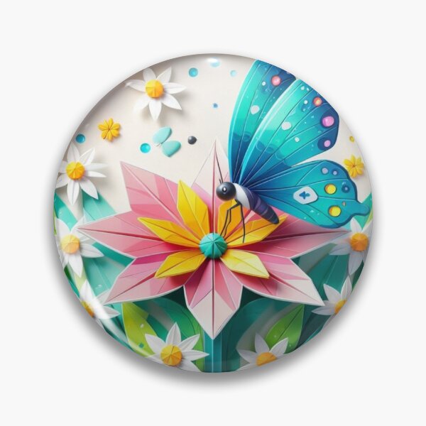 Item preview, Butterfly netting on a flower designed and sold by Theudric.