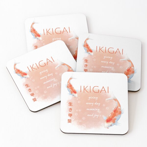 Item preview, Ikigai Japanese wisdom of life designed and sold by stayfreshbyme.