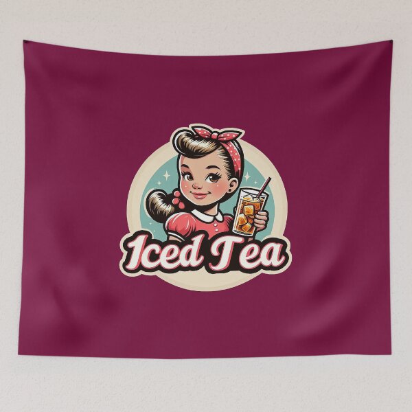 Artikelvorschau, Retro Beverage - Iced Tea entworfen und verkauft von MugshotsAndMore.