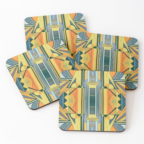 Item preview, Abstract Art Deco Geometric Pop Art designed and sold by The Introvert's Press.