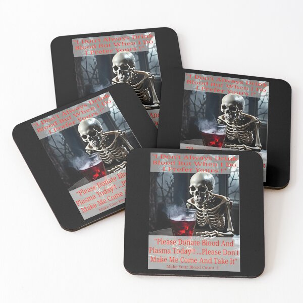 Item preview, Ghouls Delight: Donate Blood And Plasma Today designed and sold by Hall-O-Gram.