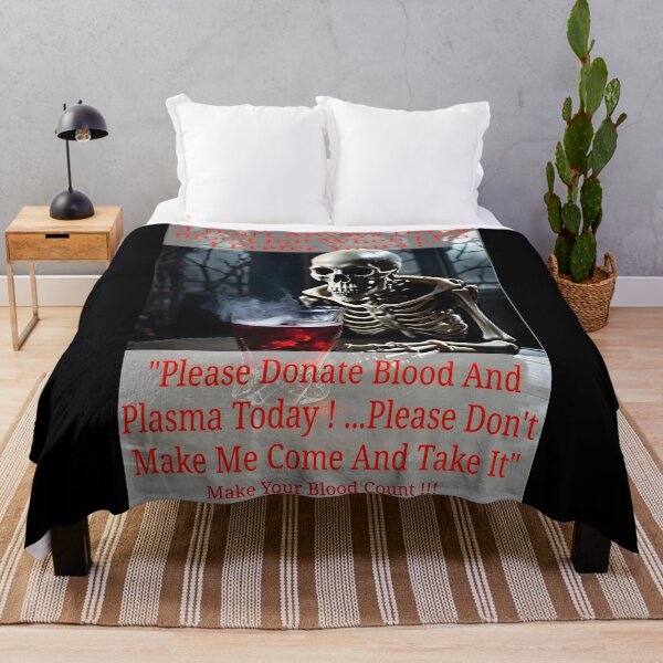 Item preview, Ghouls Delight: Donate Blood And Plasma Today designed and sold by Hall-O-Gram.