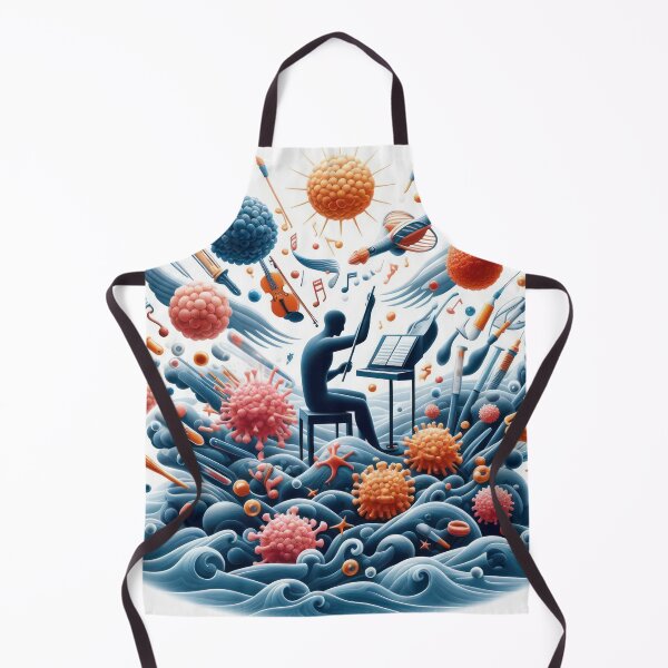 Item preview, Visual Pinnacle: Cells Rise Together in Harmony Against Cancer designed and sold by Care-and-Share.