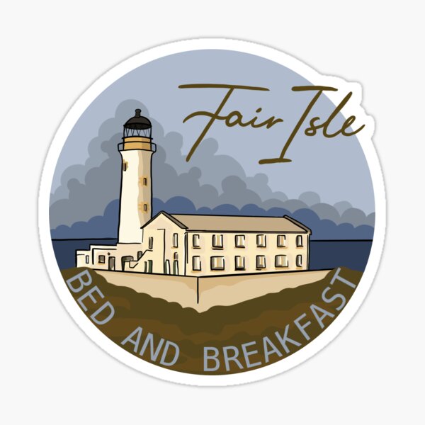 Item preview, Fair Isle bed and breakfast designed and sold by YimmysArt.