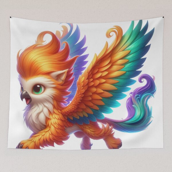 Item preview, Orange Cute Griffon Chibi designed and sold by CHIBI_POPZ.
