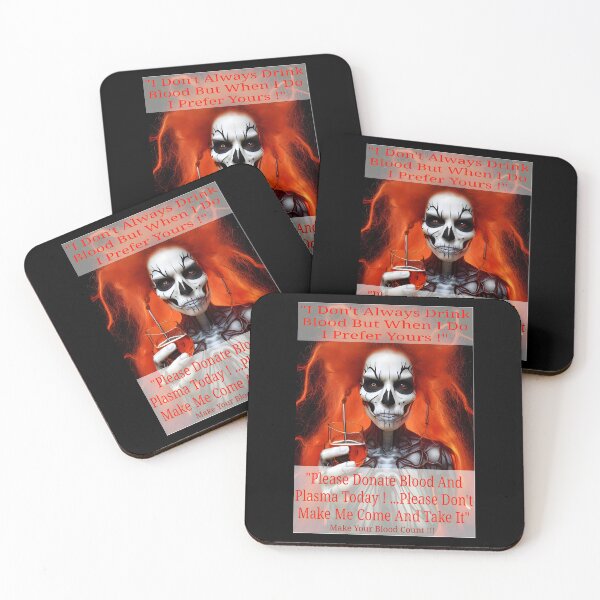Item preview, Ghouls Delight: Donate Blood And Plasma Today designed and sold by Hall-O-Gram.