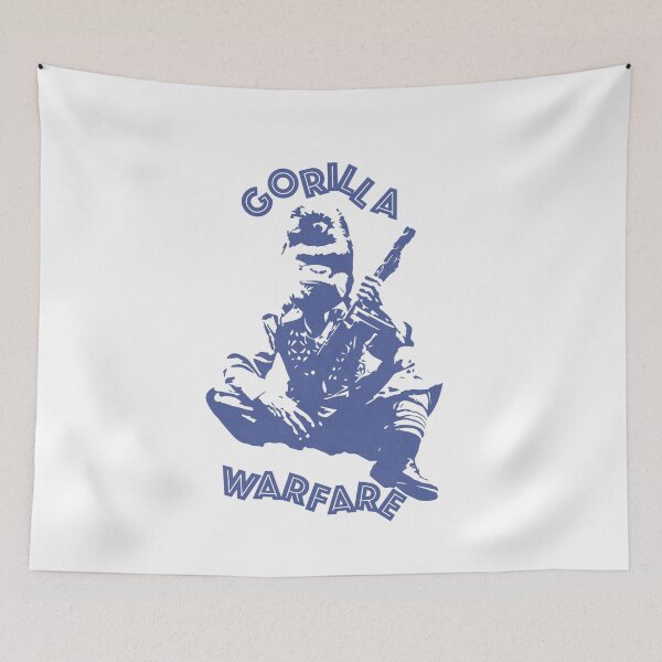 Item preview, Gorilla Warfare (blue) designed and sold by toolongdidntdraw.