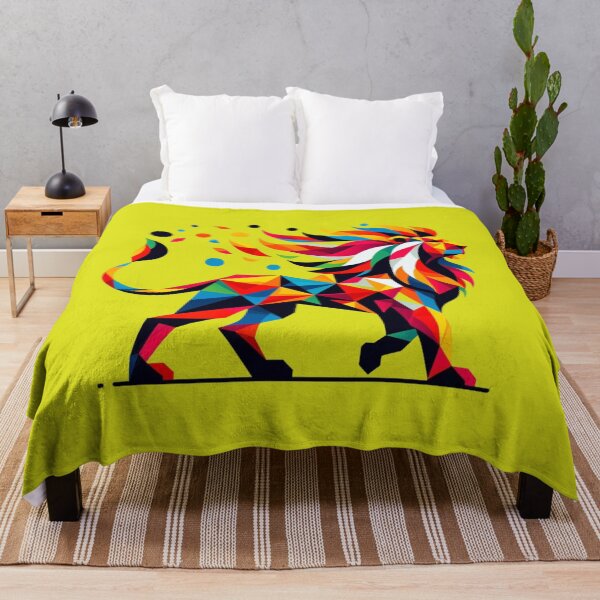 Item preview, Geometric Lion designed and sold by DadDrivenDesign.