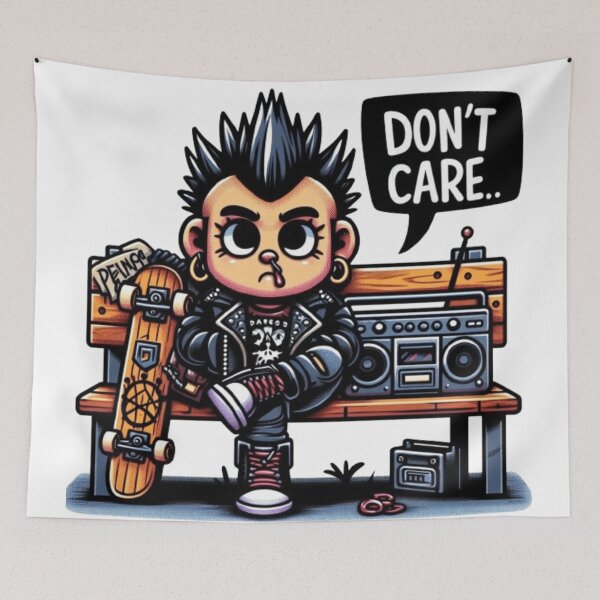 Item preview,  “Punk Cartoon” designed and sold by DarkSideArtz.
