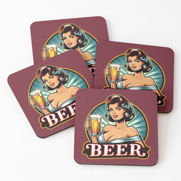 Artikelvorschau, Retro Beverage - Beer entworfen und verkauft von MugshotsAndMore.