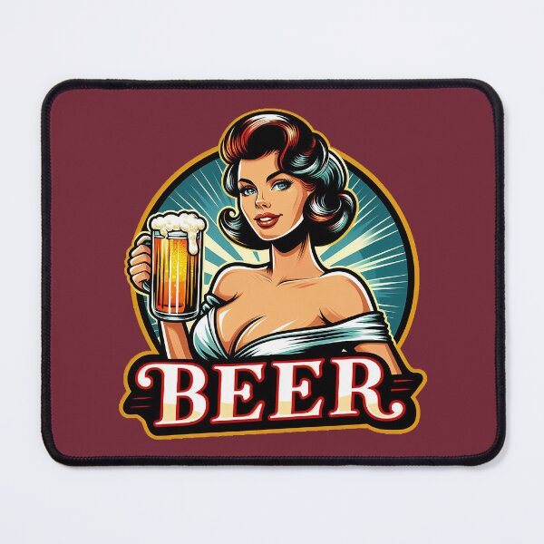 Artikelvorschau, Retro Beverage - Beer entworfen und verkauft von MugshotsAndMore.