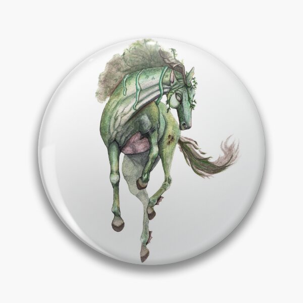 Item preview, Kelpie Water Horse in Watercolour designed and sold by MothsofVesper.