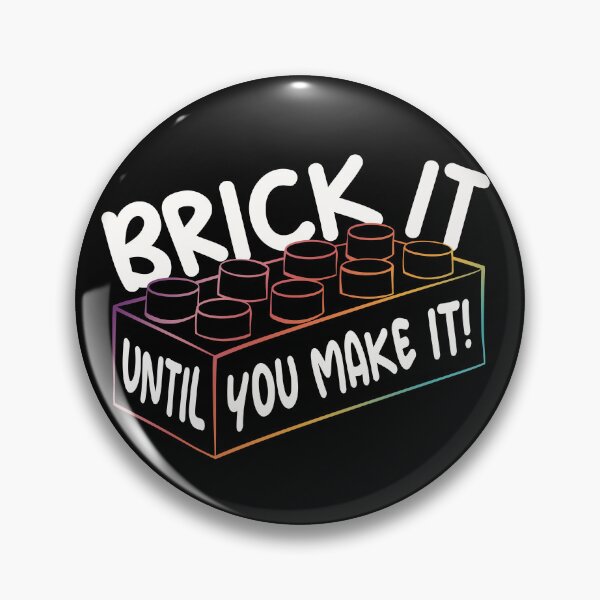 Item preview, Brick it until you make it! (colors) designed and sold by DidiSunshine.
