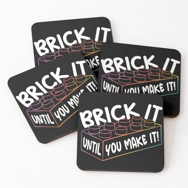 Item preview, Brick it until you make it! (colors) designed and sold by DidiSunshine.