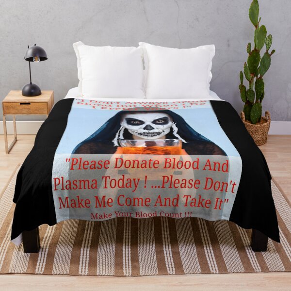 Item preview, Ghouls Delight: Donate Blood And Plasma Today designed and sold by Hall-O-Gram.