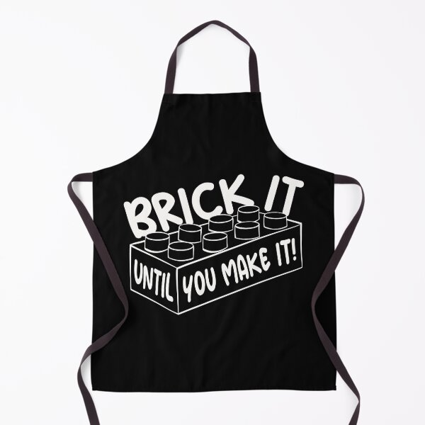 Item preview, Brick it until you make it! (white) designed and sold by DidiSunshine.