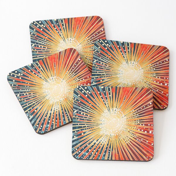 Item preview, Boho Sunburst Abstact Art 21 designed and sold by Made-by-Gus.