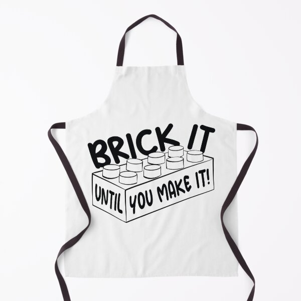 Item preview, Brick it until you make it! (black) designed and sold by DidiSunshine.