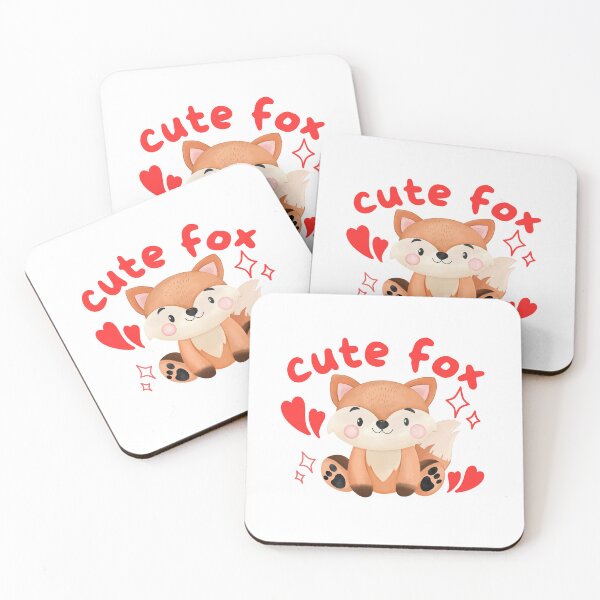 Item preview, Little Cute Fox Love designed and sold by Shopjerry.