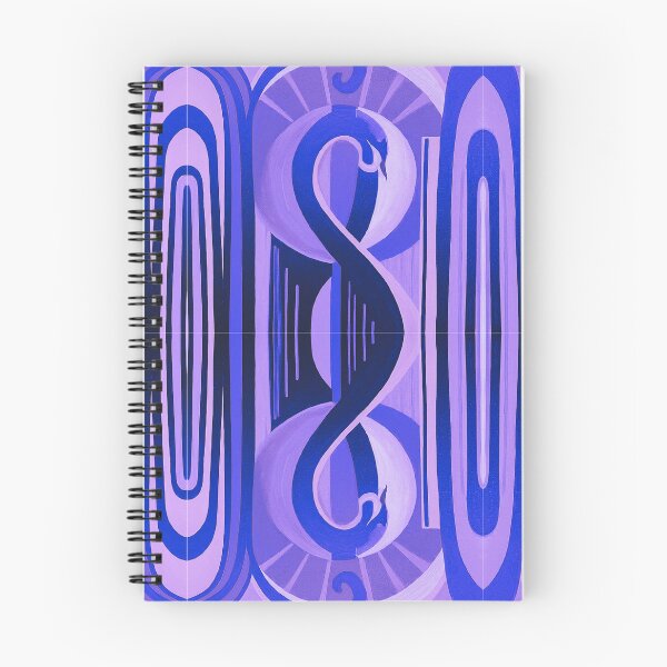 Item preview, Blurple Deco Pop designed and sold by The Introvert's Press.