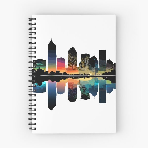 Item preview, metropolis reflected in the water designed and sold by Firas Aljazzar.