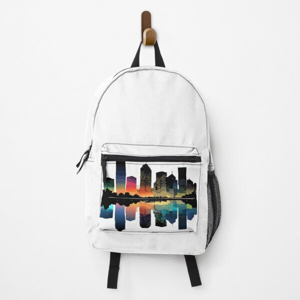 Item preview, metropolis reflected in the water designed and sold by Firas Aljazzar.
