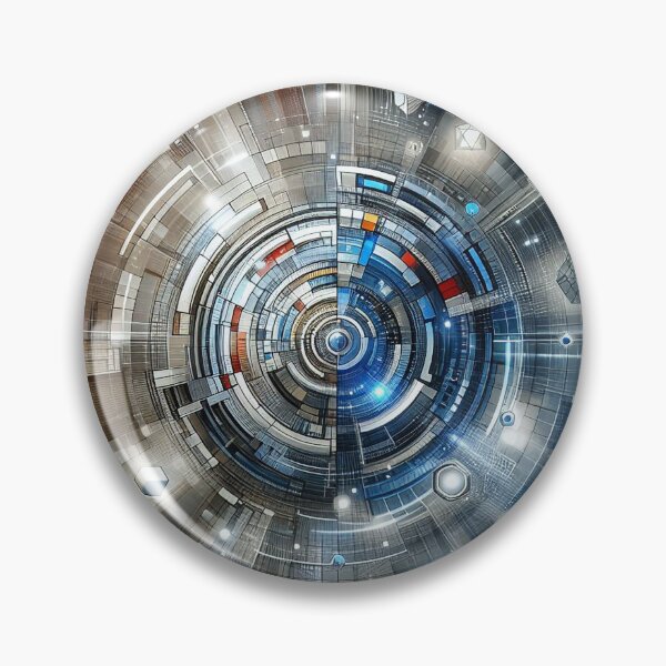 Item preview, Futuristic Digital Vortex designed and sold by Wonderall.