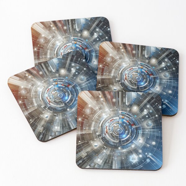 Item preview, Futuristic Digital Vortex designed and sold by Wonderall.