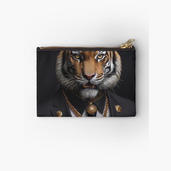 Item preview, Gold Tiger Portrait designed and sold by Lazoni.