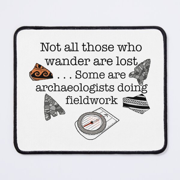 Item preview, Wandering Archaeologists designed and sold by Trowel-Tales.