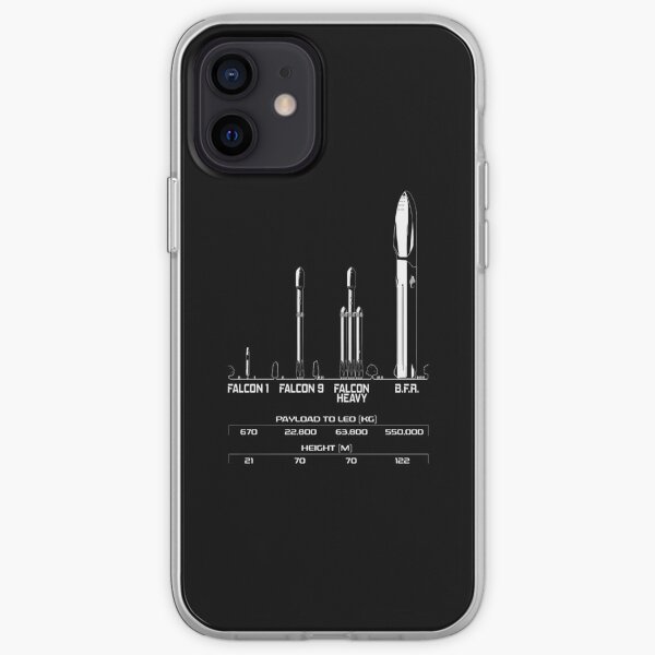 Grande fusée F *** ing (BFR) - SpaceX - Elon Musk Coque souple iPhone