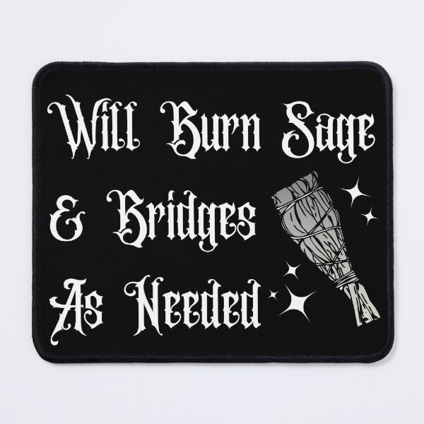 Item preview, Burn Sage & Bridges designed and sold by MsAntidote.