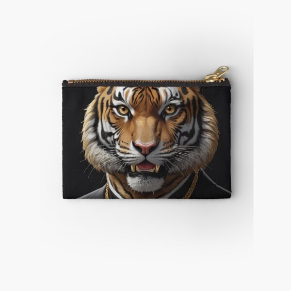 Item preview, Gold Tiger Portrait designed and sold by Lazoni.