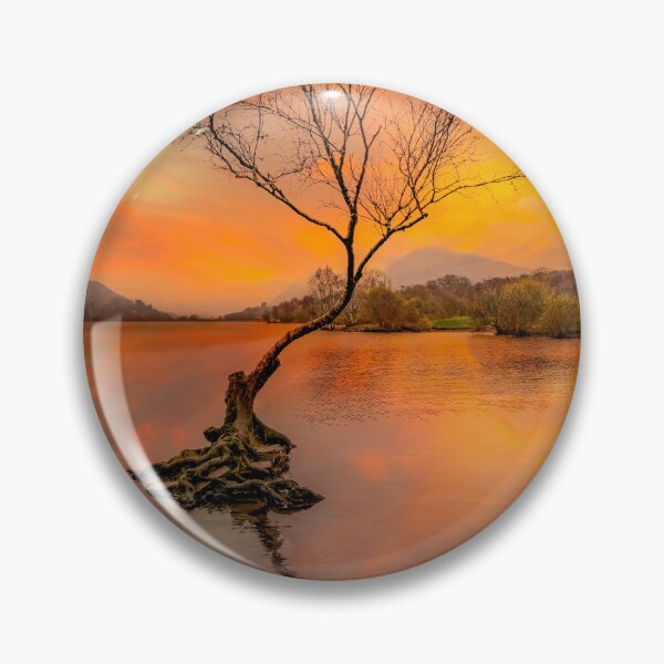 Item preview, Llanberis Lake Lone Tree Snowdonia designed and sold by AJEvans.