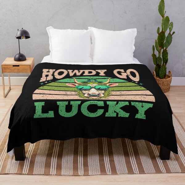 Item preview, Western St Patrick Day Howdy Go Lucky Cowboy irish designed and sold by Micro-dose.