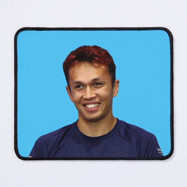 Item preview, Alex Albon F1 Driver Happy Face Williams F1 Team Logan Sargeant Teammate designed and sold by FormulaGTee1.