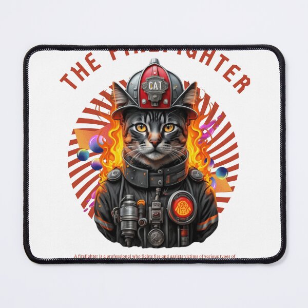 Item preview, Firefighter Cat II designed and sold by PatronesKawai.
