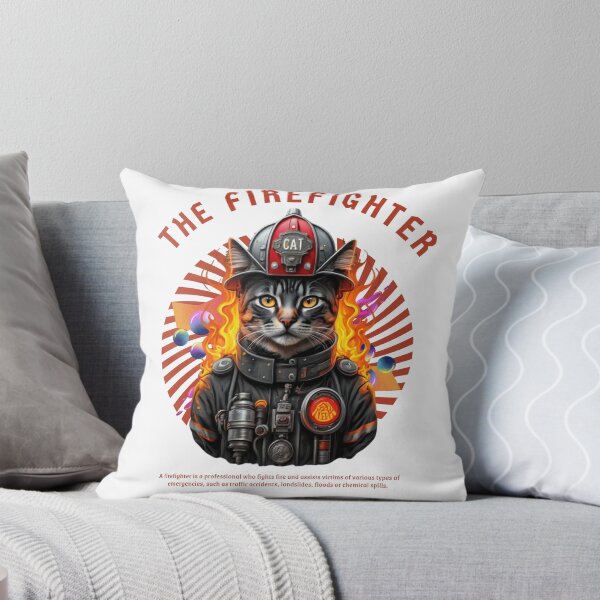 Item preview, Firefighter Cat II designed and sold by PatronesKawai.