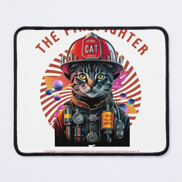 Item preview, Firefighter Cat III designed and sold by PatronesKawai.
