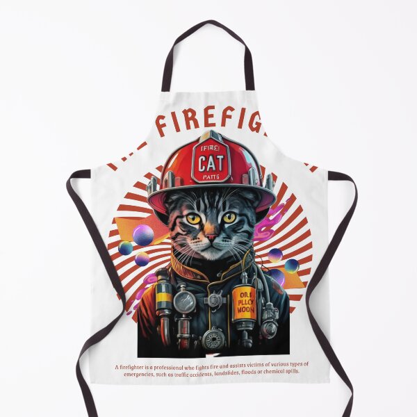 Item preview, Firefighter Cat III designed and sold by PatronesKawai.