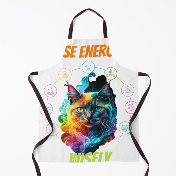 Item preview, "Usa tu energia sabiamente" gato yoga designed and sold by PatronesKawai.