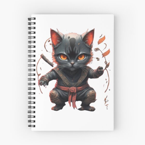 Item preview, ninja cat designed and sold by PatronesKawai.